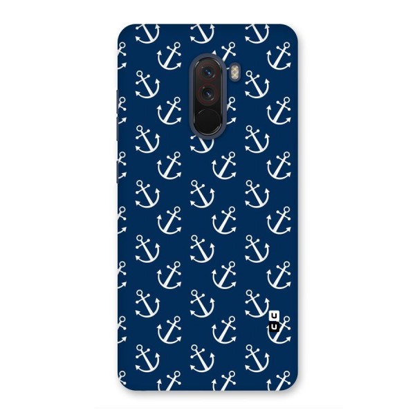 Anchor Zig Pattern Back Case for Poco F1