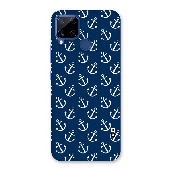 Anchor Zig Pattern Back Case for Realme C12