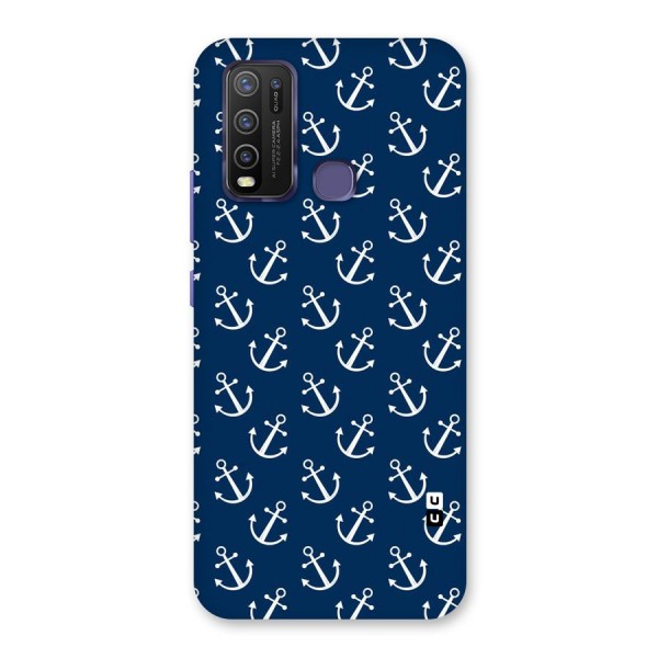 Anchor Zig Pattern Back Case for Vivo Y30