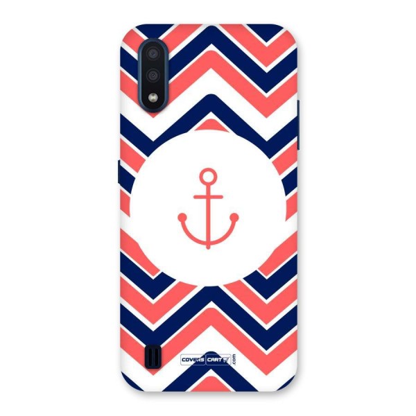 Anchor Zig Zag Back Case for Galaxy M01