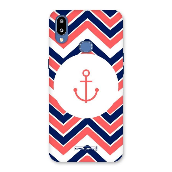 Anchor Zig Zag Back Case for Galaxy M01s