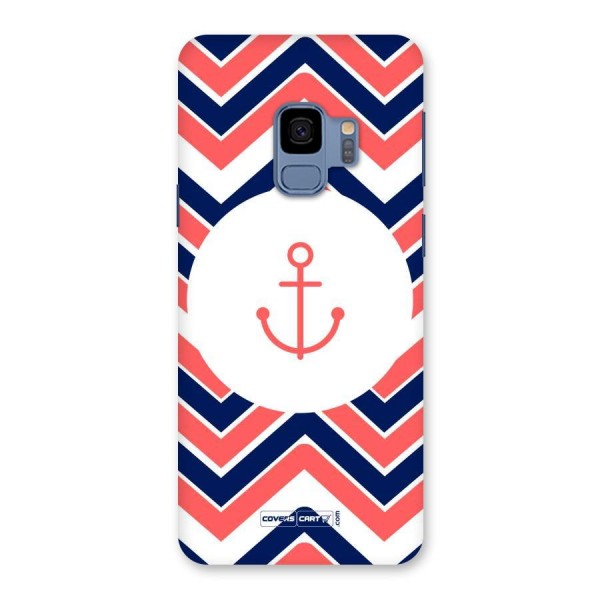 Anchor Zig Zag Back Case for Galaxy S9