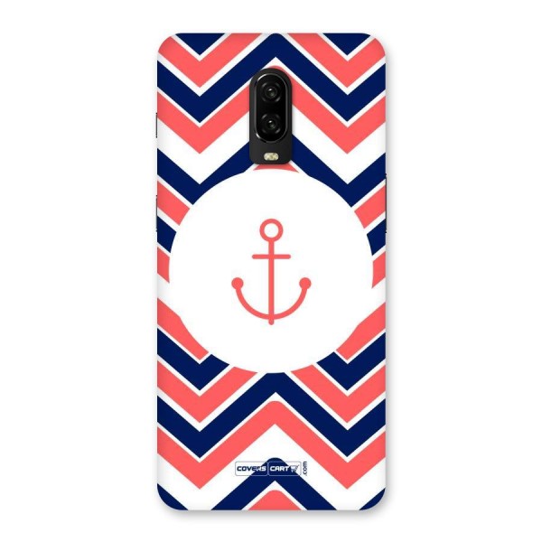 Anchor Zig Zag Back Case for OnePlus 6T