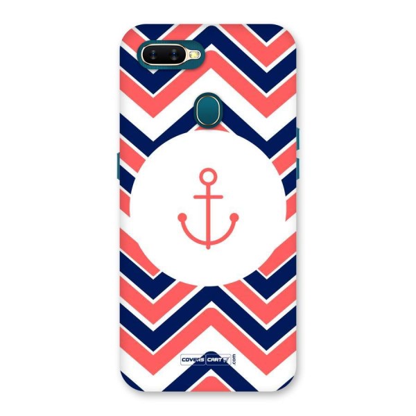 Anchor Zig Zag Back Case for Oppo A12