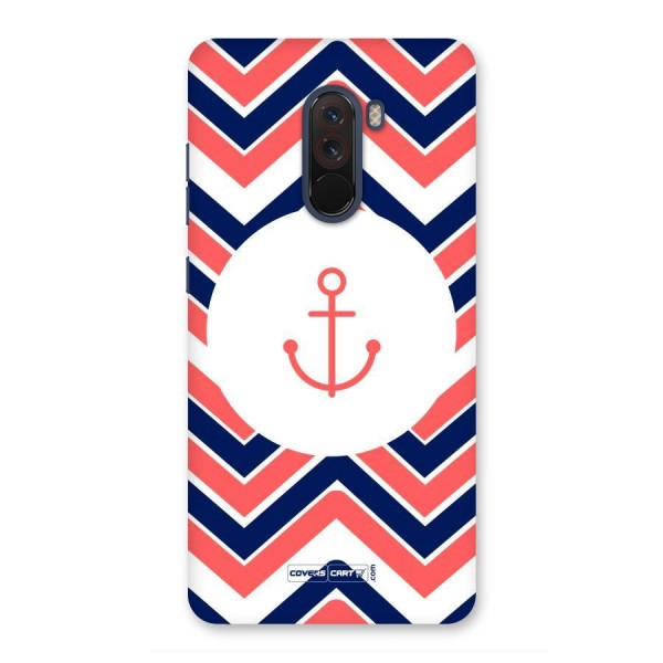 Anchor Zig Zag Back Case for Poco F1