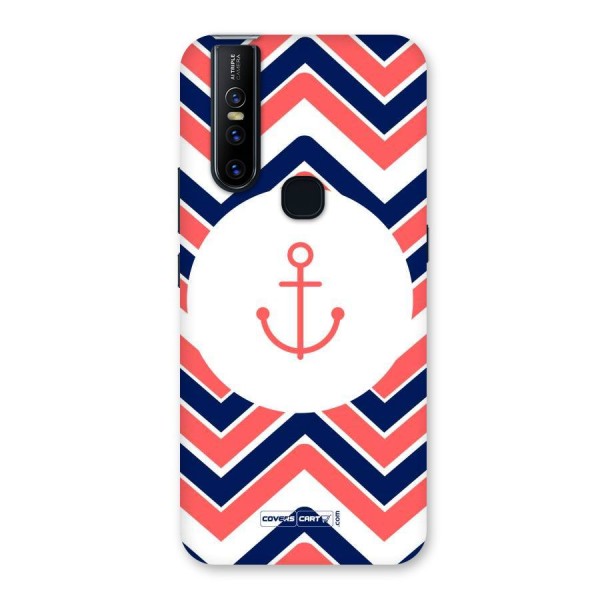 Anchor Zig Zag Back Case for Vivo V15