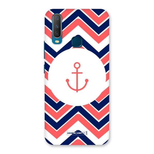 Anchor Zig Zag Back Case for Vivo Y15