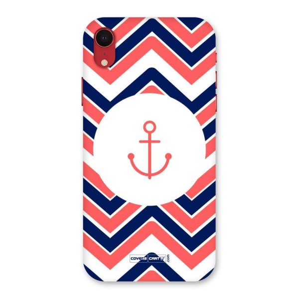 Anchor Zig Zag Back Case for iPhone XR