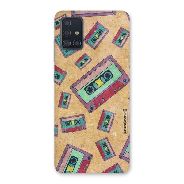 Ancient Cassettes Back Case for Galaxy A51