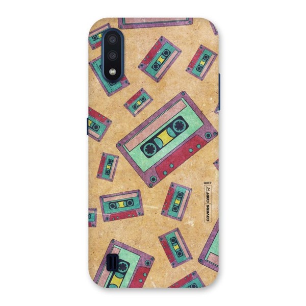 Ancient Cassettes Back Case for Galaxy M01