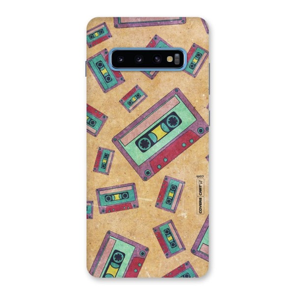 Ancient Cassettes Back Case for Galaxy S10 Plus