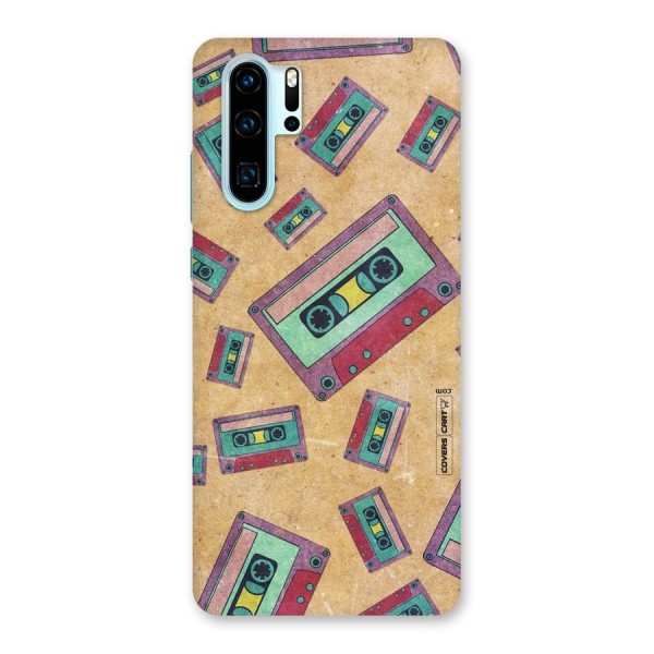 Ancient Cassettes Back Case for Huawei P30 Pro