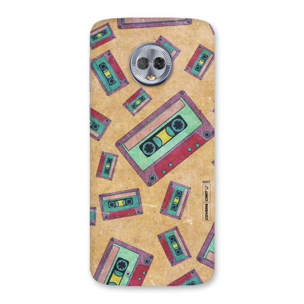 Ancient Cassettes Back Case for Moto G6