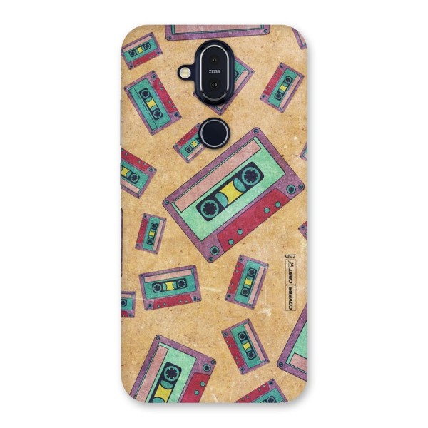 Ancient Cassettes Back Case for Nokia 8.1