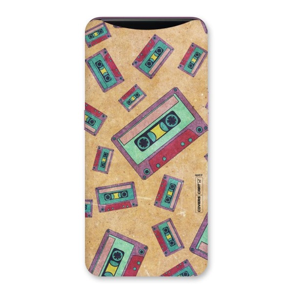 Ancient Cassettes Back Case for Oppo Find X