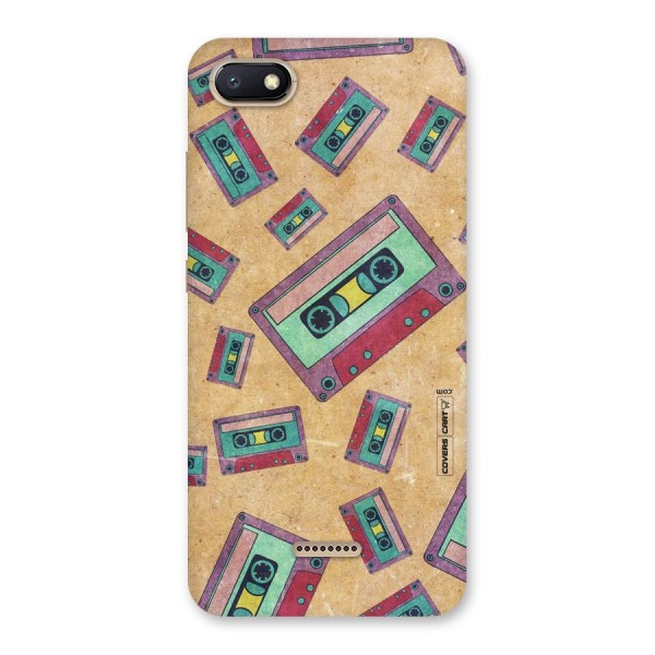 Ancient Cassettes Back Case for Redmi 6A