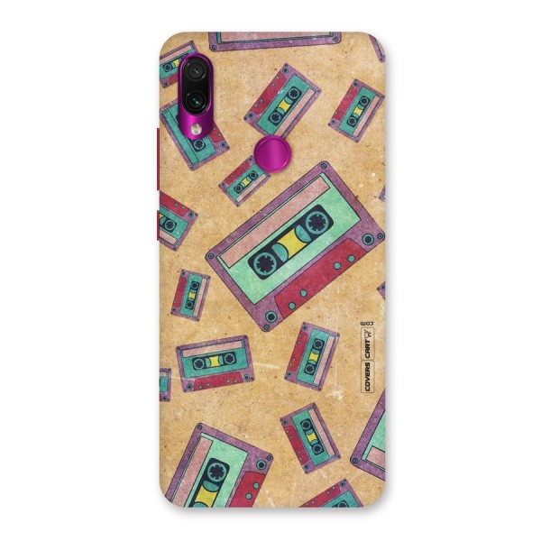 Ancient Cassettes Back Case for Redmi Note 7 Pro