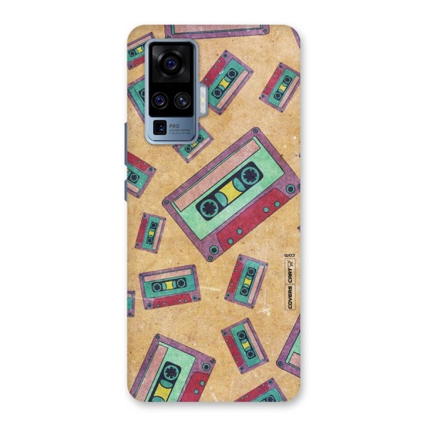 Ancient Cassettes Back Case for Vivo X50 Pro