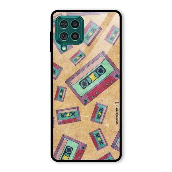 Ancient Cassettes Glass Back Case for Galaxy F62