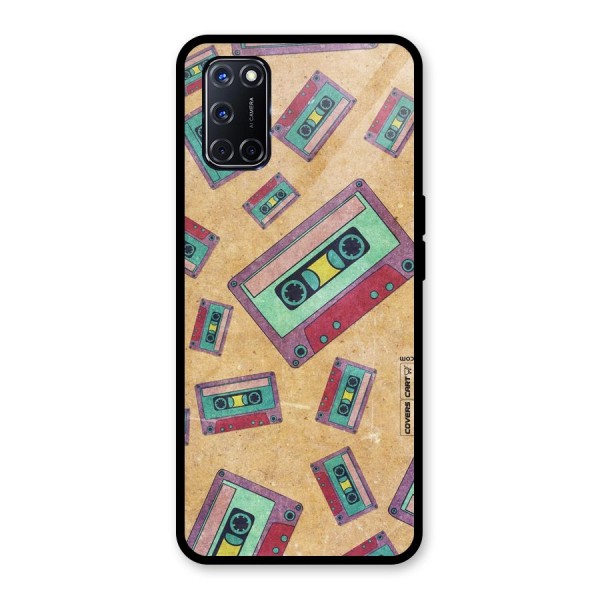 Ancient Cassettes Glass Back Case for Oppo A52