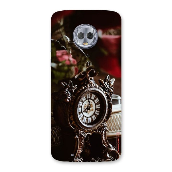 Ancient Clock Back Case for Moto G6