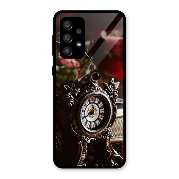 Ancient Clock Glass Back Case for Galaxy A32