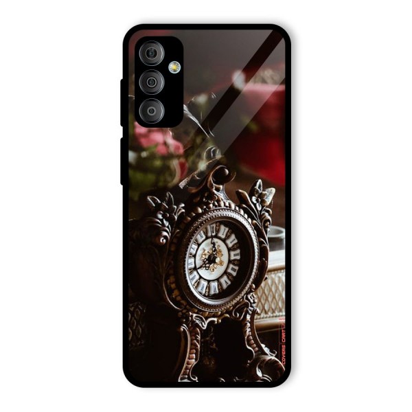 Ancient Clock Glass Back Case for Galaxy F23