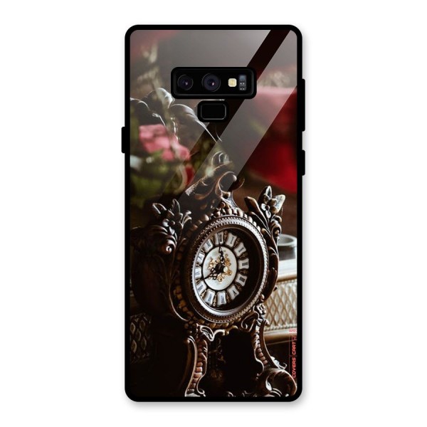 Ancient Clock Glass Back Case for Galaxy Note 9