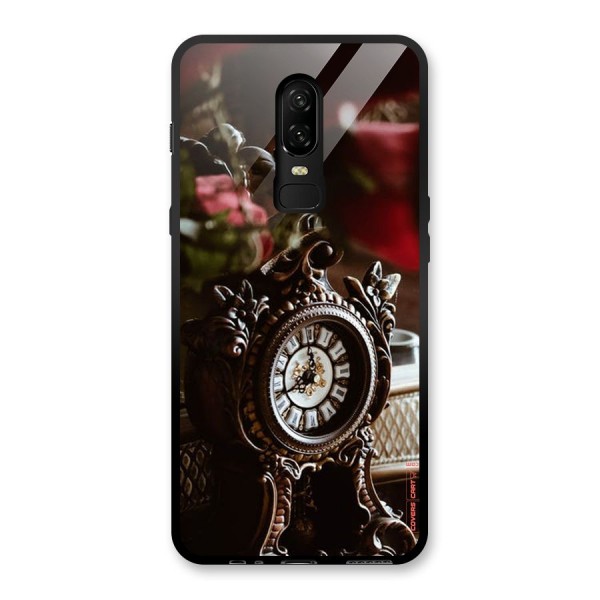 Ancient Clock Glass Back Case for OnePlus 6