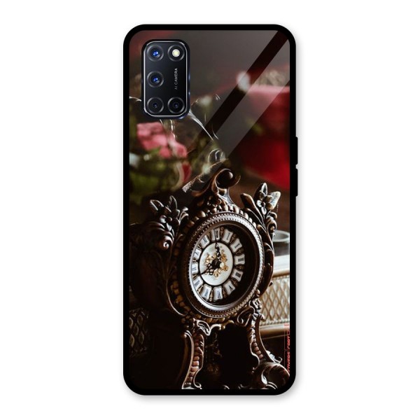 Ancient Clock Glass Back Case for Oppo A52