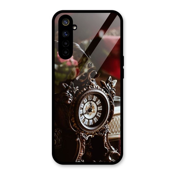 Ancient Clock Glass Back Case for Realme 6