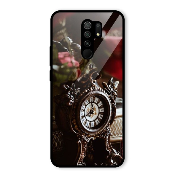 Ancient Clock Glass Back Case for Redmi 9 Prime