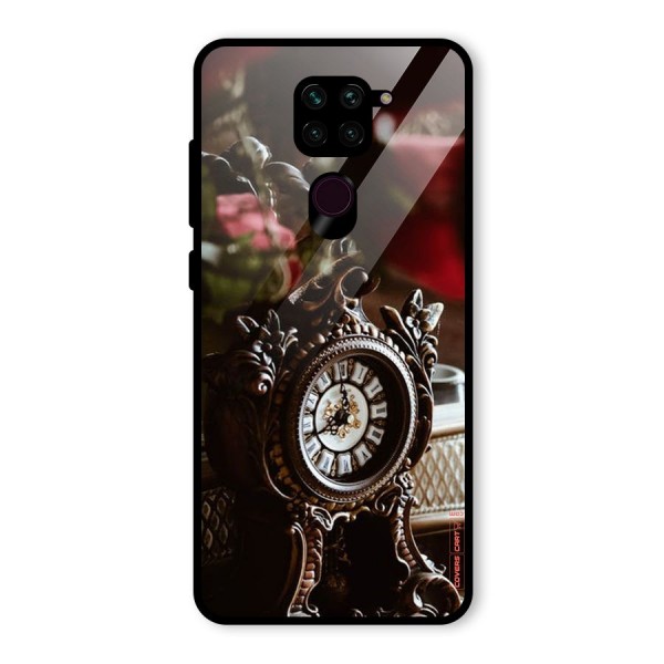 Ancient Clock Glass Back Case for Redmi Note 9