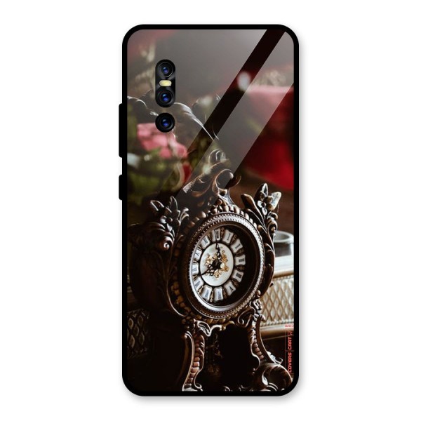 Ancient Clock Glass Back Case for Vivo V15 Pro