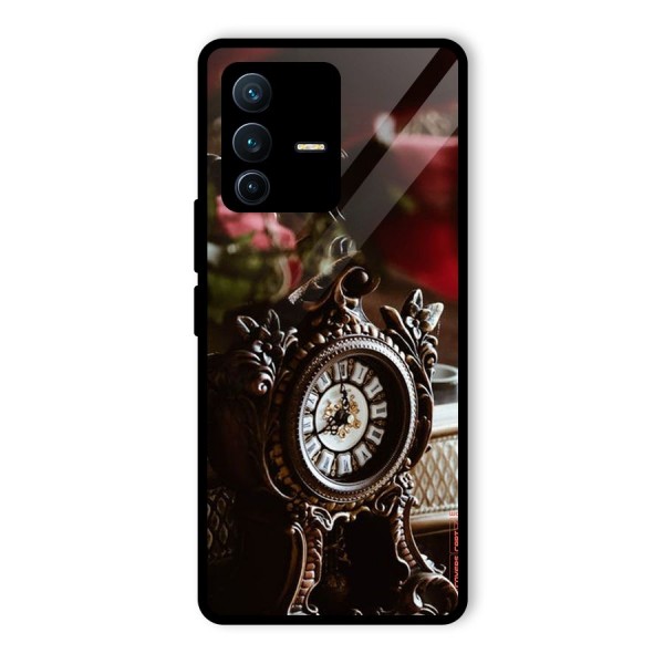 Ancient Clock Glass Back Case for Vivo V23 Pro