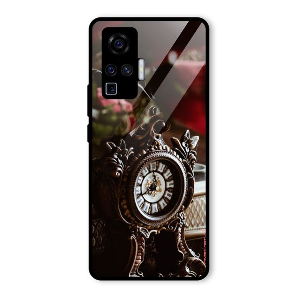 Ancient Clock Glass Back Case for Vivo X50 Pro