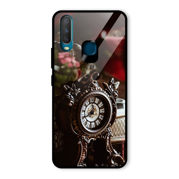 Ancient Clock Glass Back Case for Vivo Y12