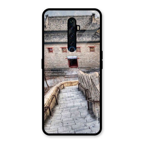 Ancient Strairs Glass Back Case for Oppo Reno2 Z