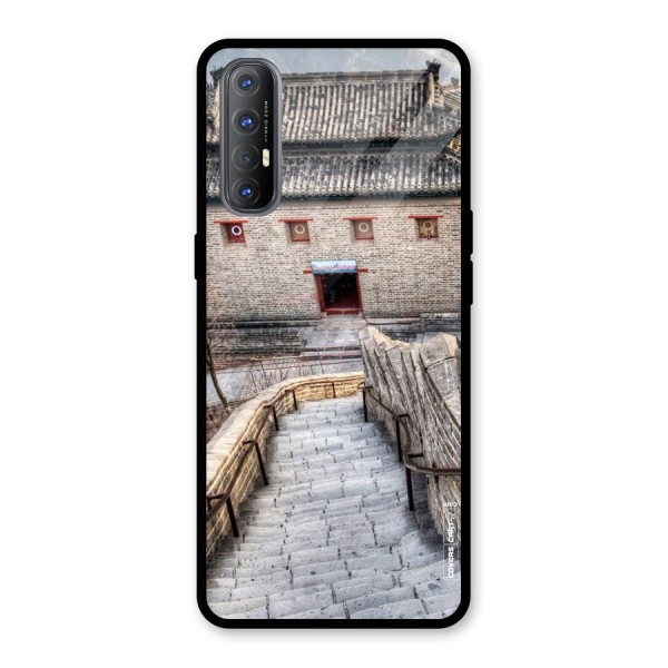 Ancient Strairs Glass Back Case for Oppo Reno3 Pro