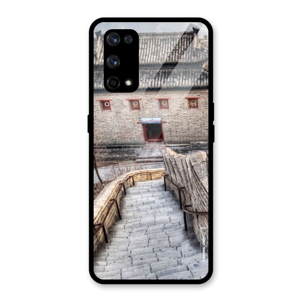 Ancient Strairs Glass Back Case for Realme X7 Pro