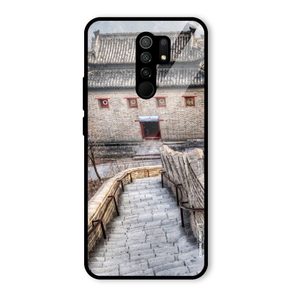 Ancient Strairs Glass Back Case for Redmi 9 Prime