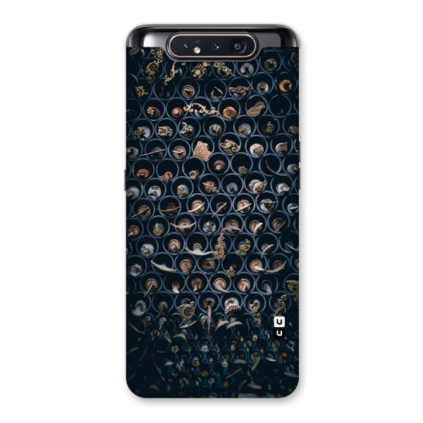 Ancient Wall Circles Back Case for Galaxy A80