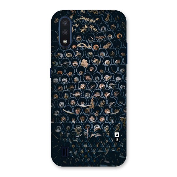 Ancient Wall Circles Back Case for Galaxy M01