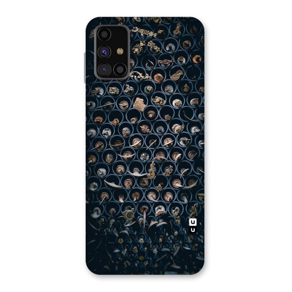 Ancient Wall Circles Back Case for Galaxy M31s