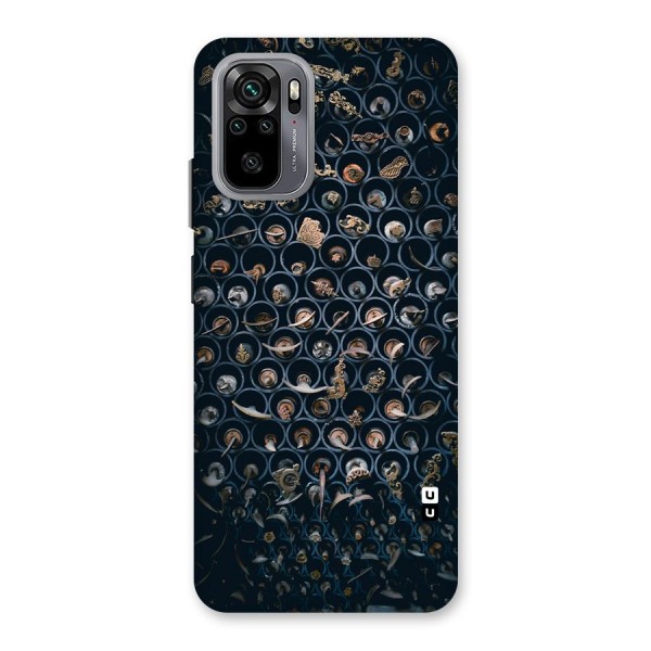 Ancient Wall Circles Back Case for Redmi Note 10