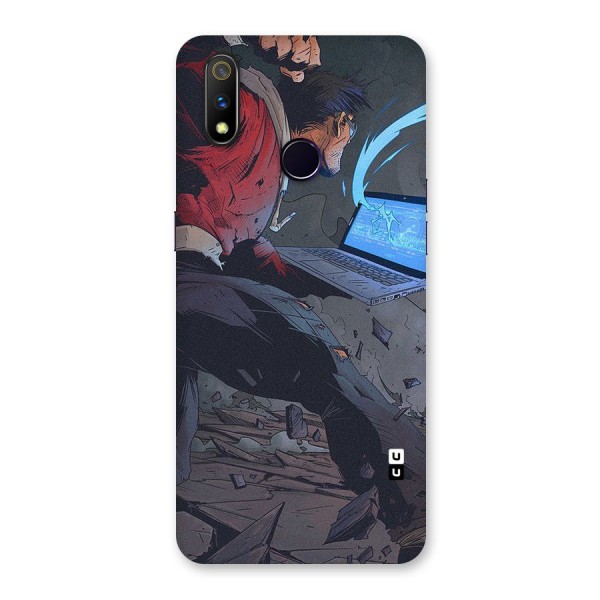 Angry Programmer Back Case for Realme 3 Pro