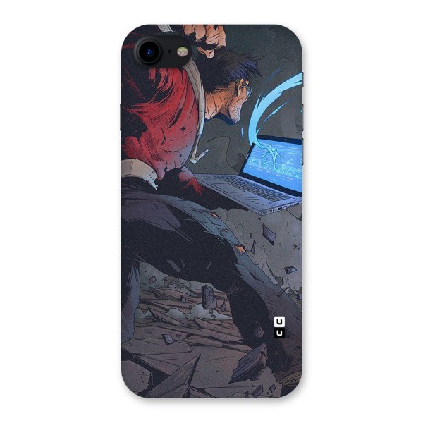 Angry Programmer Back Case for iPhone SE 2020