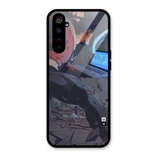 Angry Programmer Glass Back Case for Realme 6