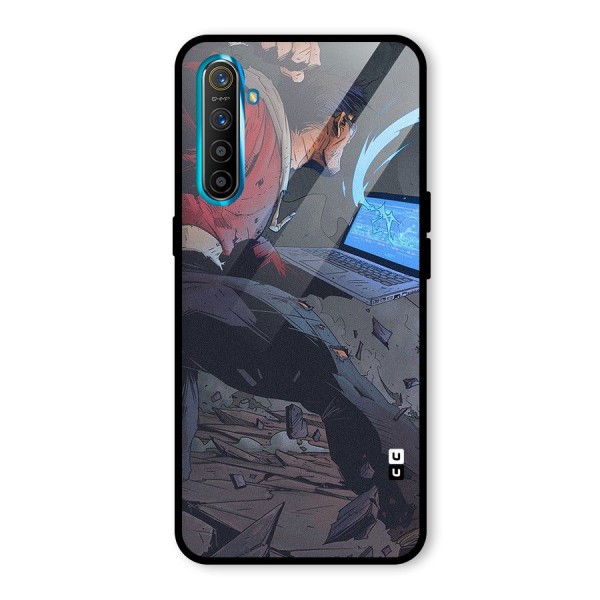 Angry Programmer Glass Back Case for Realme XT