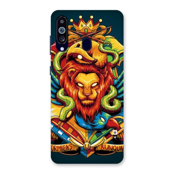 Animal Art Back Case for Galaxy A60